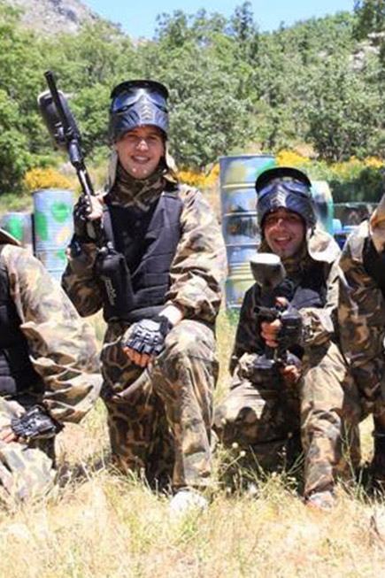 Quad, paintball y tiro con arco.